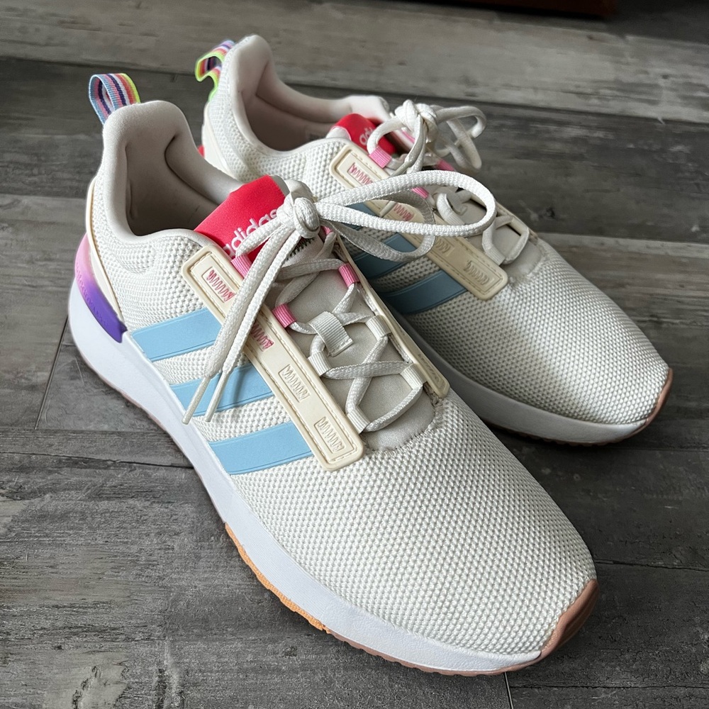 adidas women’s rainbow sneaker